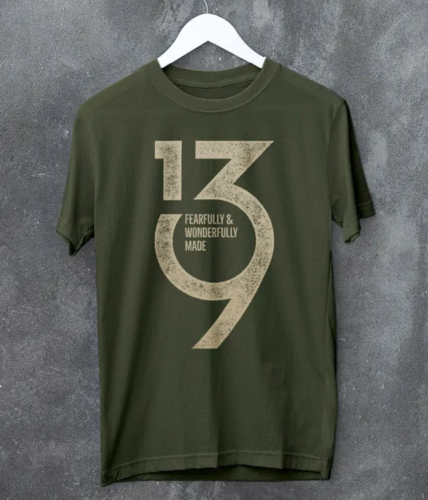 139 Fearfully Wonderfully Made – Dark Olive