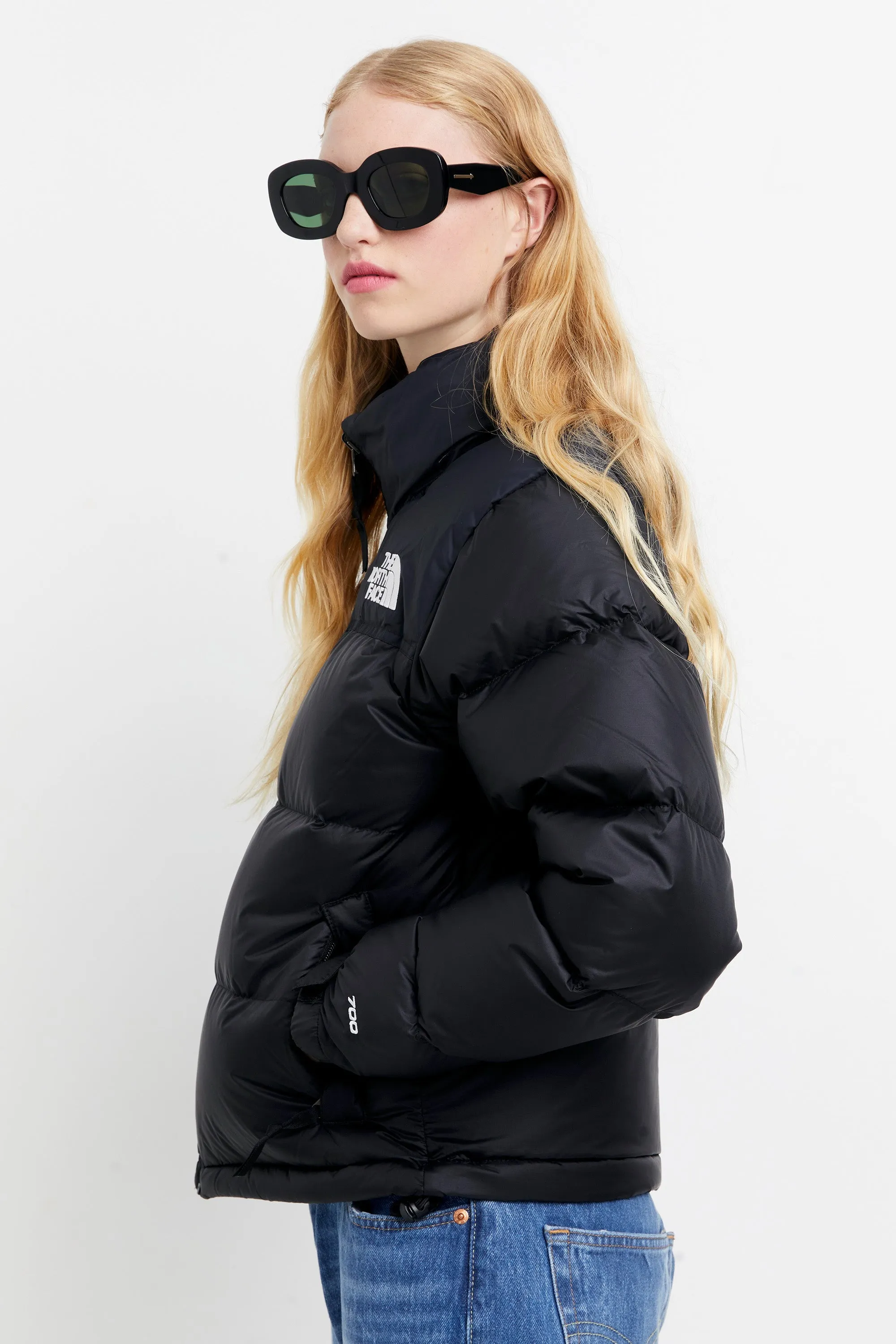 1996 Retro Nuptse Jacket Recycled Black