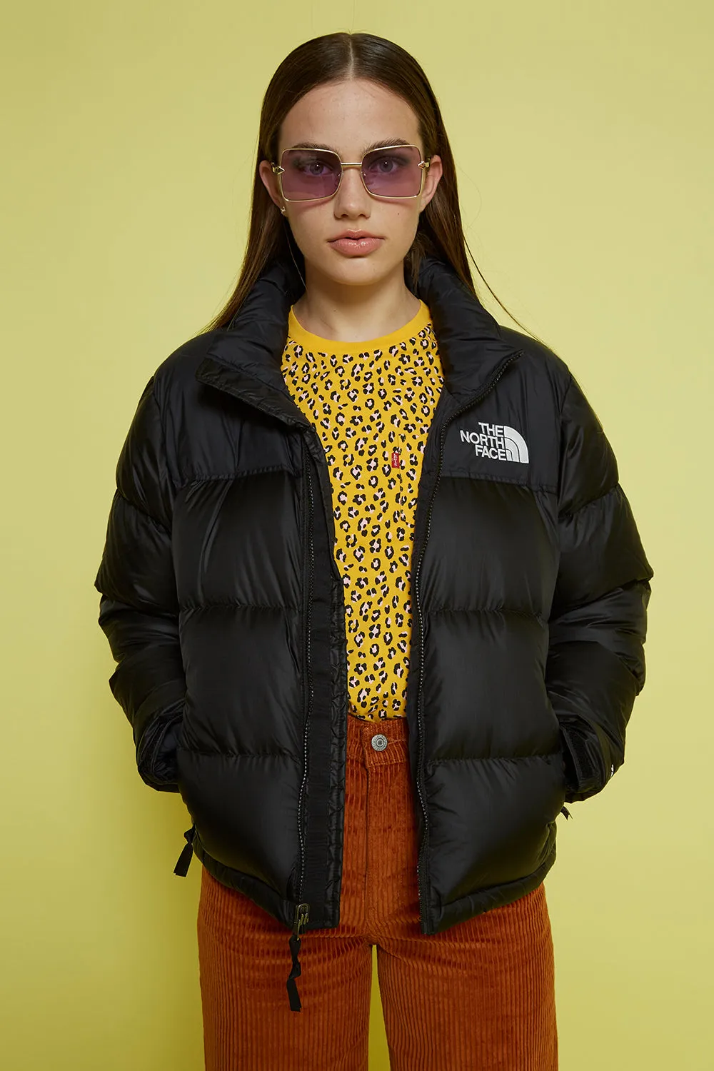 1996 Retro Nuptse Jacket Recycled Black