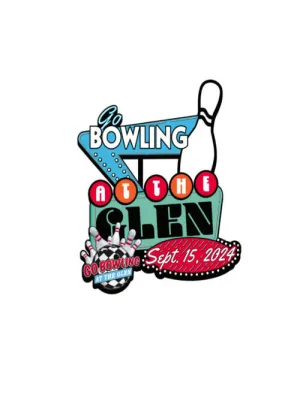 2024 Go Bowling at the Glen Playoff "Bowling Alley Sign" Hatpin