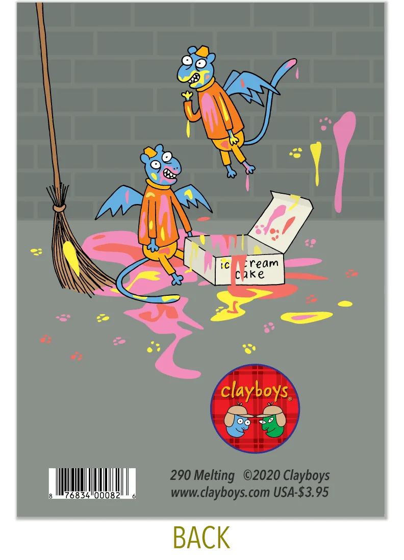 290 Melting (Birthday Card)