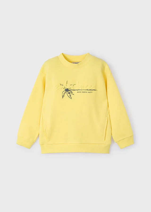 3415 Mayoral Printed Sweatshirt