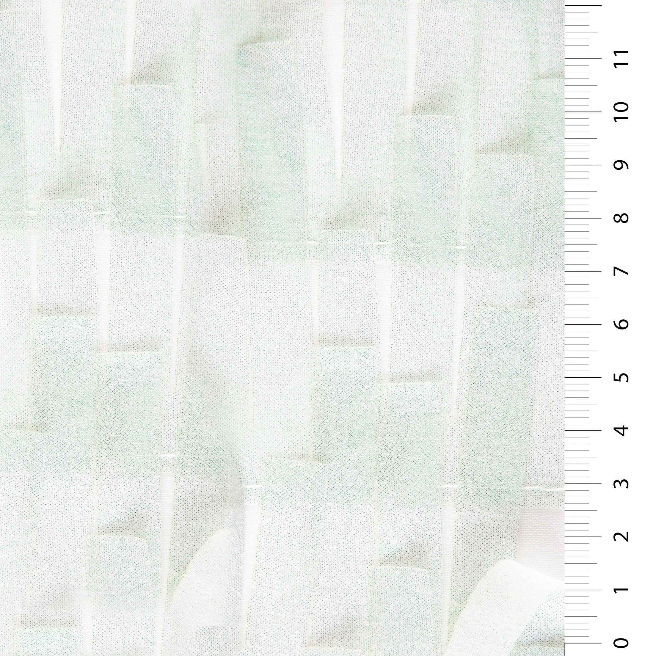 3D Fringed Design Hologram Trim Chiffon Embroidery Fabric