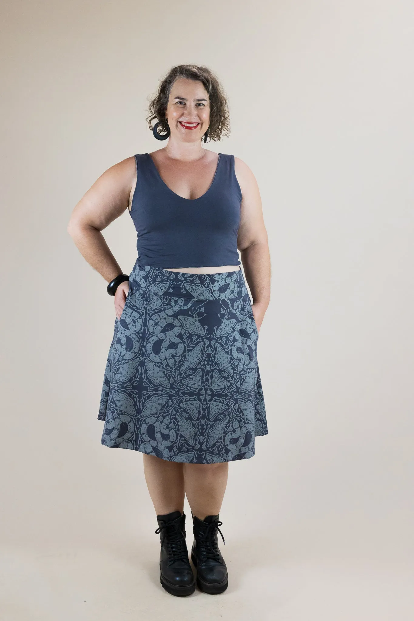 4 Way Reversible Crop - Nightwalk