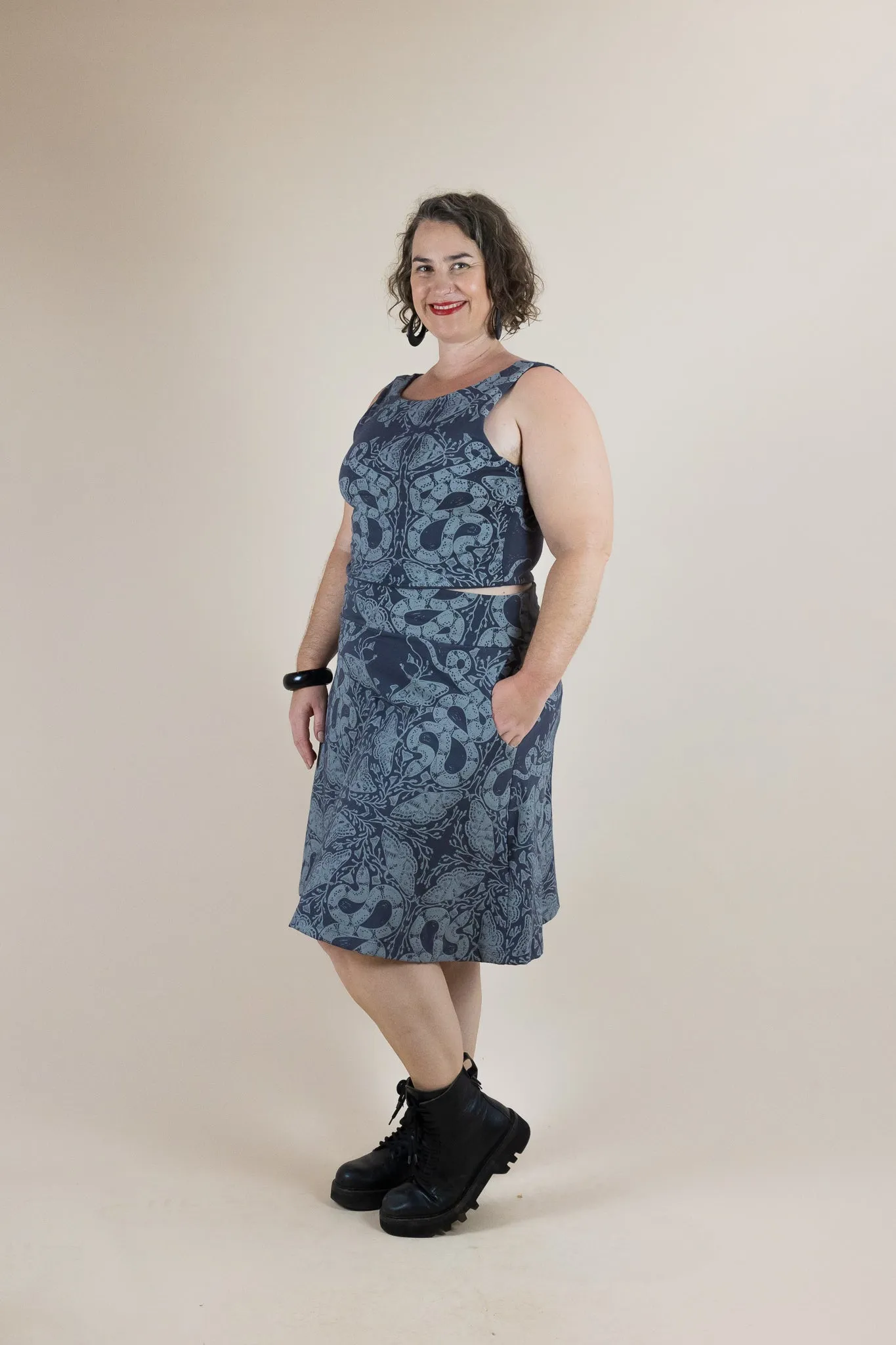 4 Way Reversible Crop - Nightwalk