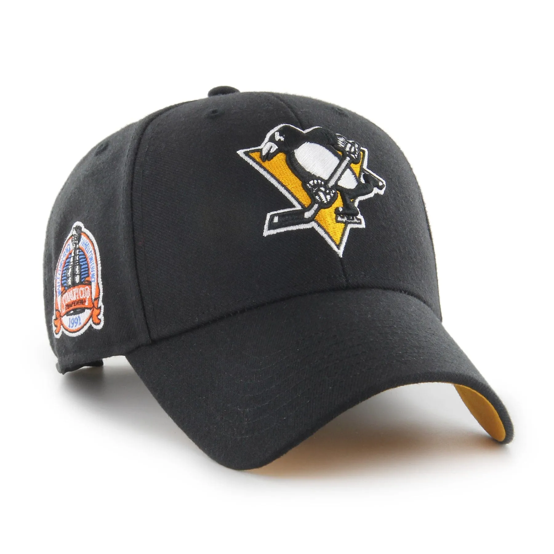 47 Brand NHL MVP Sure Shot Adjustable Hat - Pittsburgh Penguins