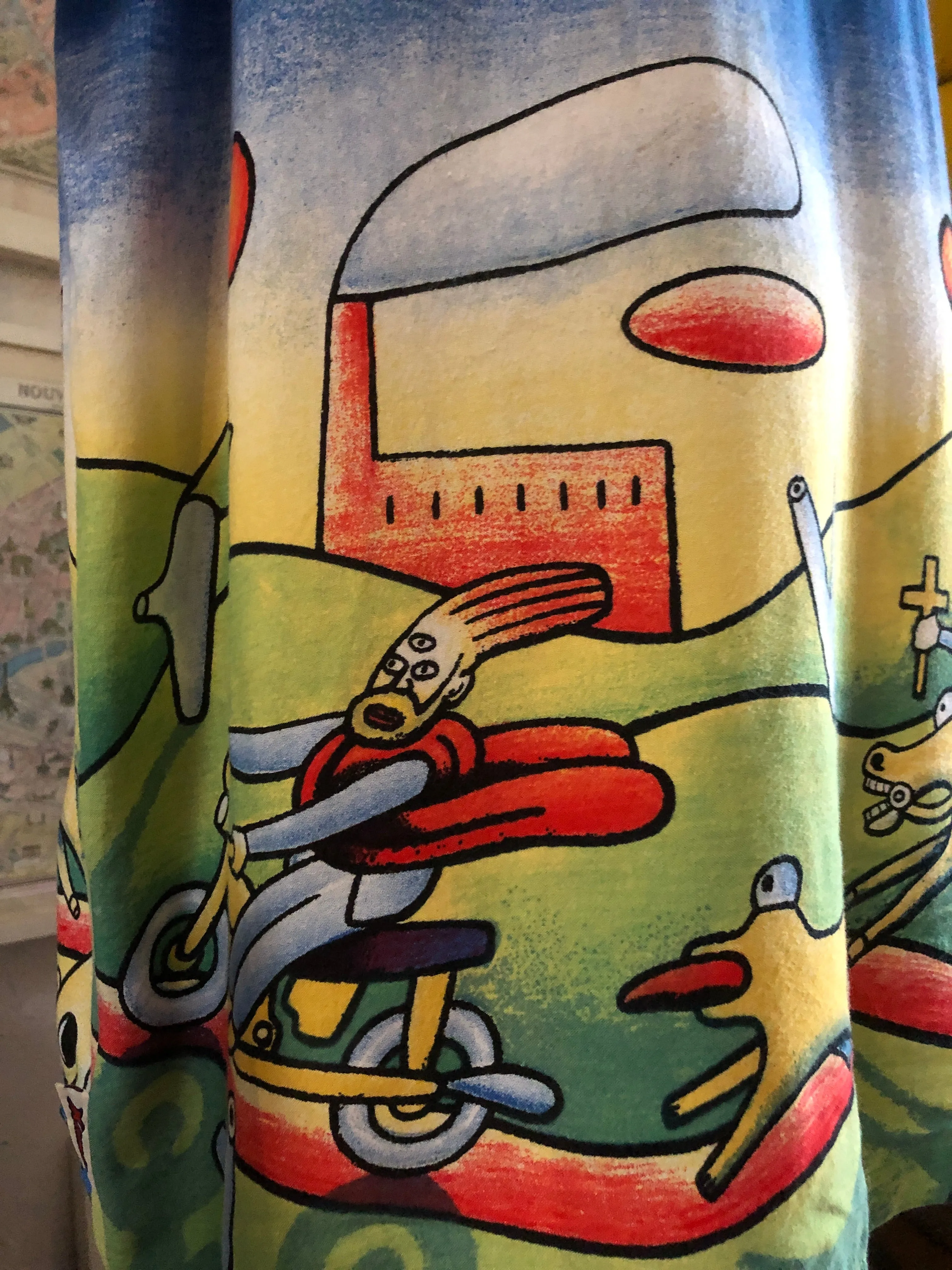 A 90s REG MOMBASSA DESIGN MAMBO LOUD SHIRT