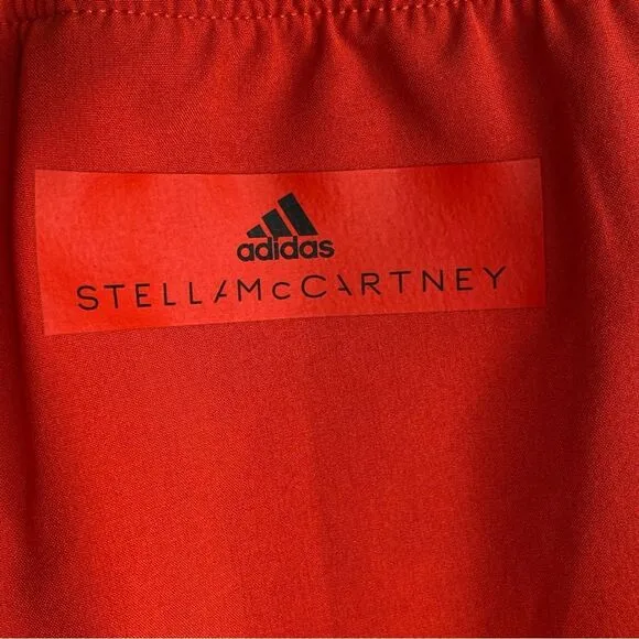 Adidas by Stella McCartney Red Training Hiit Double Layer Shorts Size Small