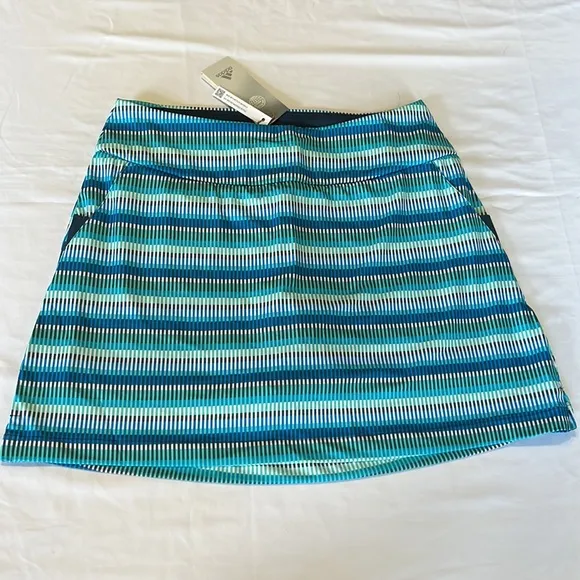 adidas Women's Ultimate365 Printed Skort sizes S, M, and L