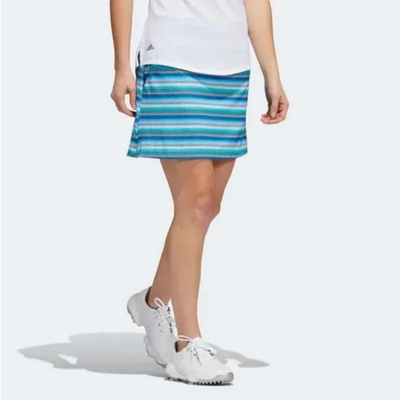 adidas Women's Ultimate365 Printed Skort sizes S, M, and L