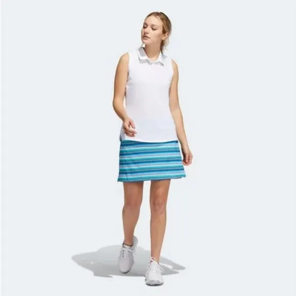 adidas Women's Ultimate365 Printed Skort sizes S, M, and L