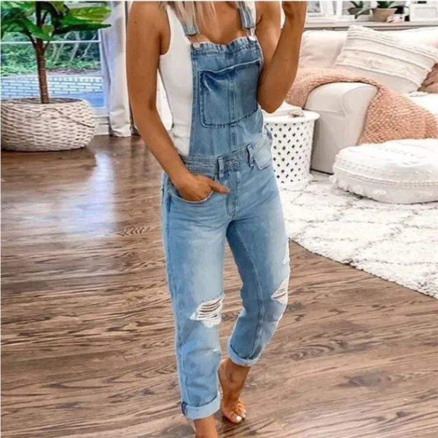 Alba® | Elegant Denim-Jumpsuit