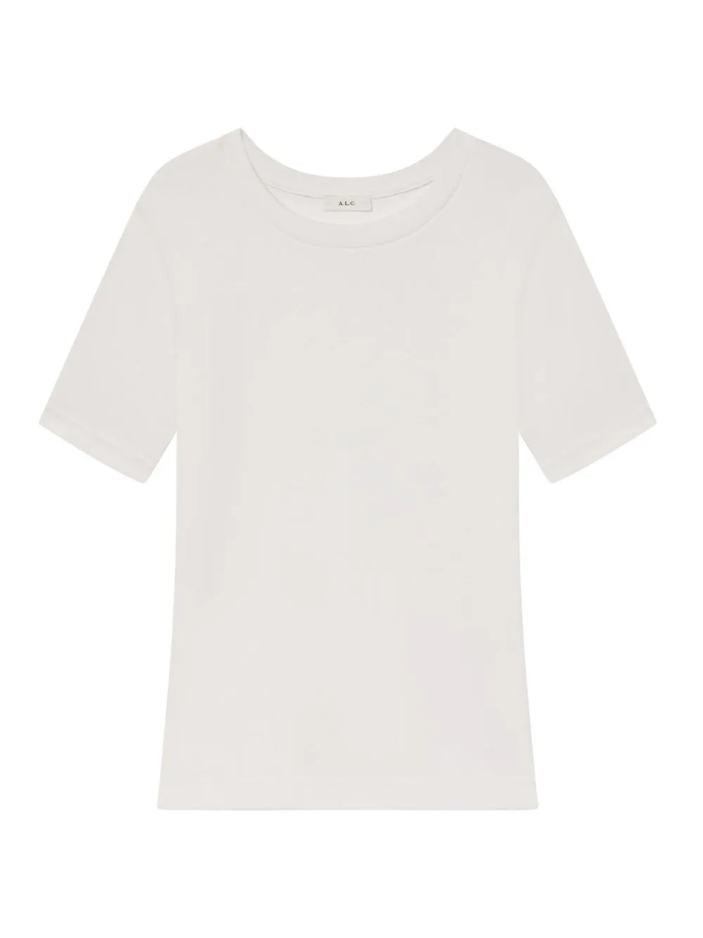 A.L.C. Rory Rib Tee in White