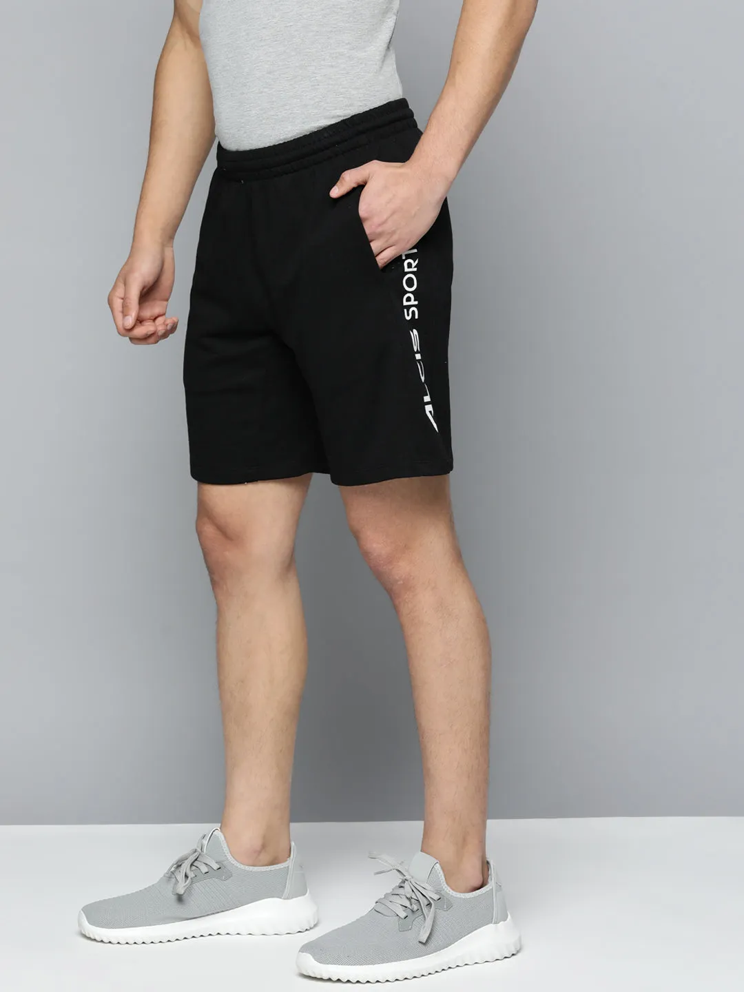 Alcis Men Slim Fit Sports Shorts