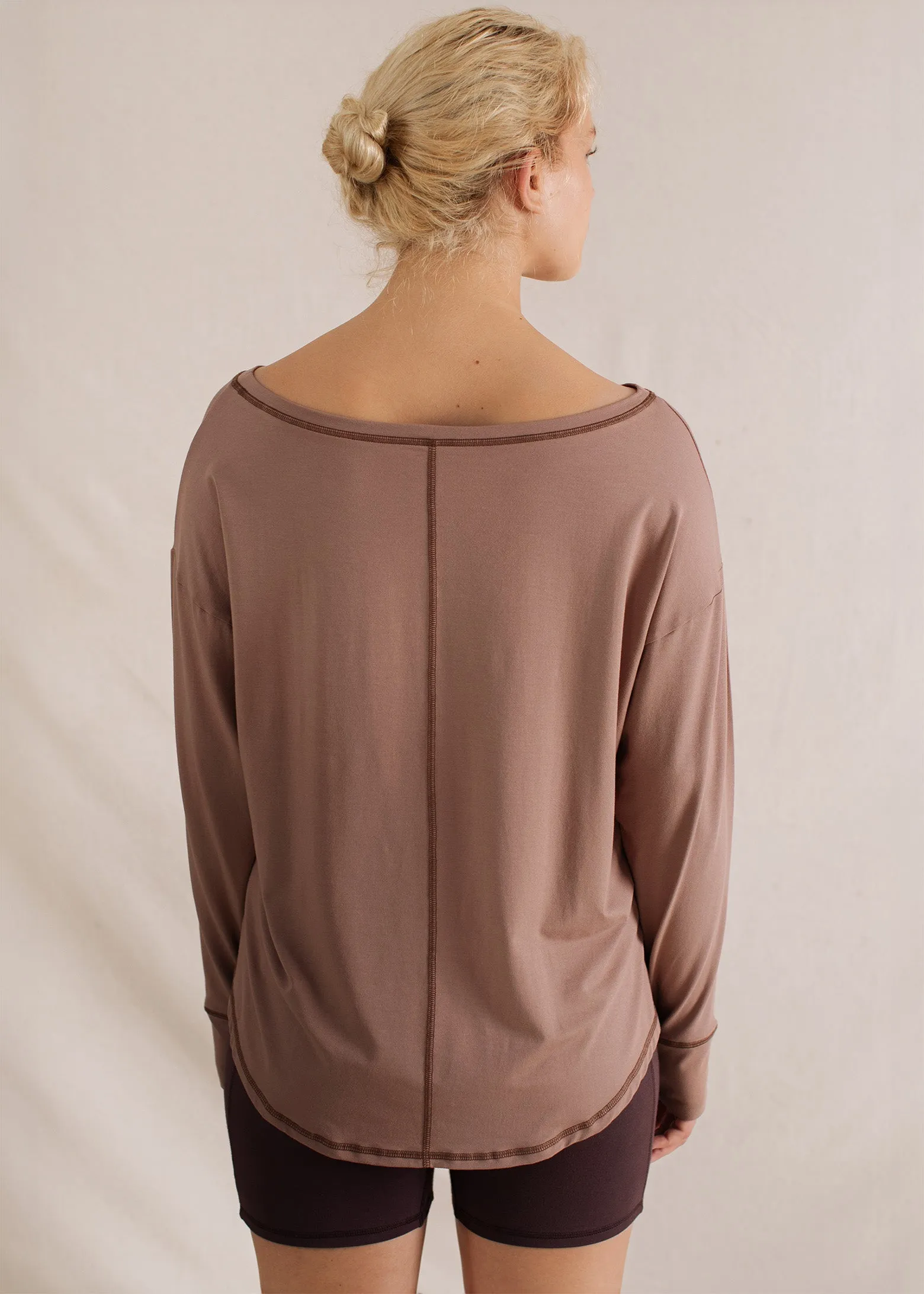 Alora Longsleeve Sandalwood