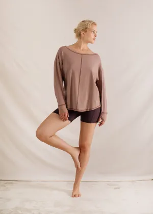 Alora Longsleeve Sandalwood