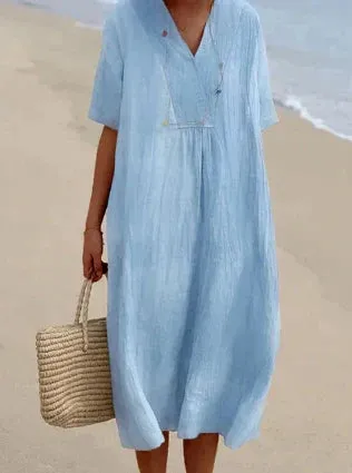 Amanda -Linen dress