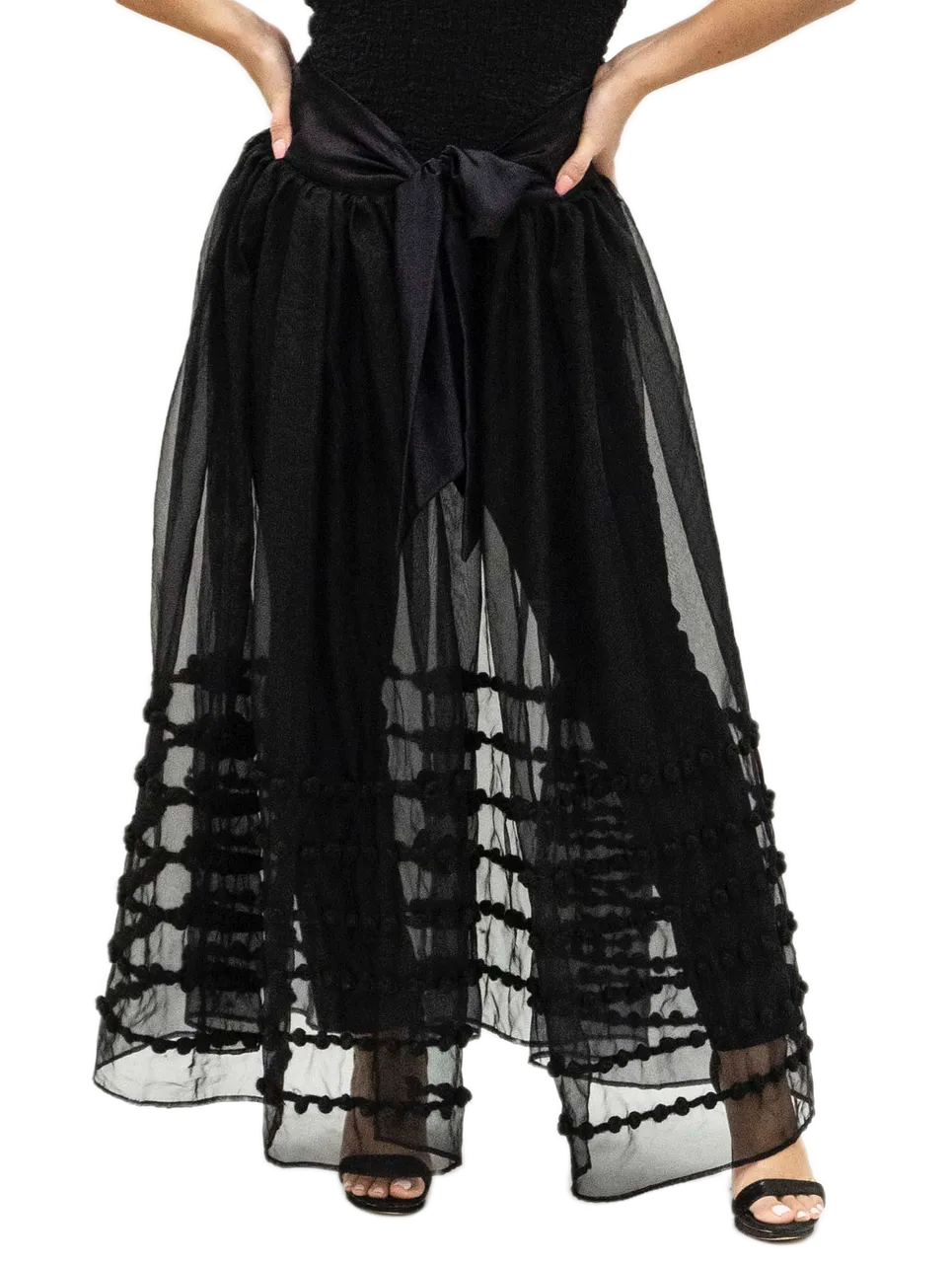 Antoinette Black Skirt