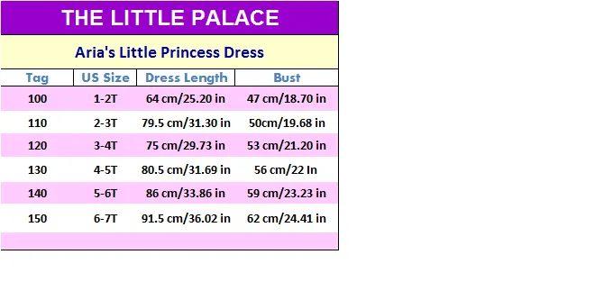 Aria's Little Princess Dress