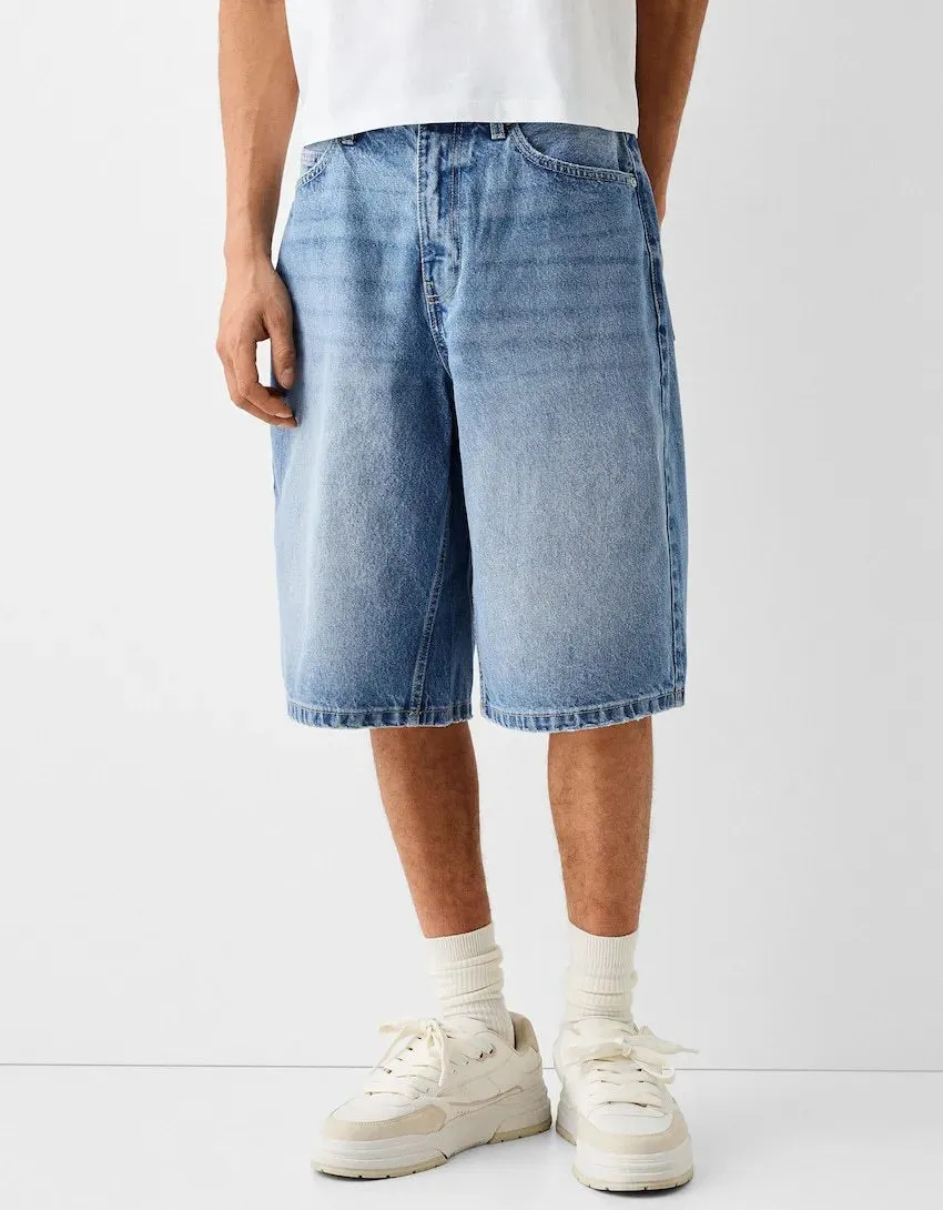 Baggy Fit Denim Jorts