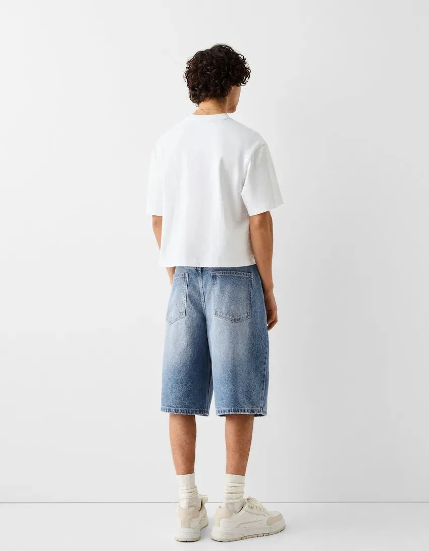 Baggy Fit Denim Jorts