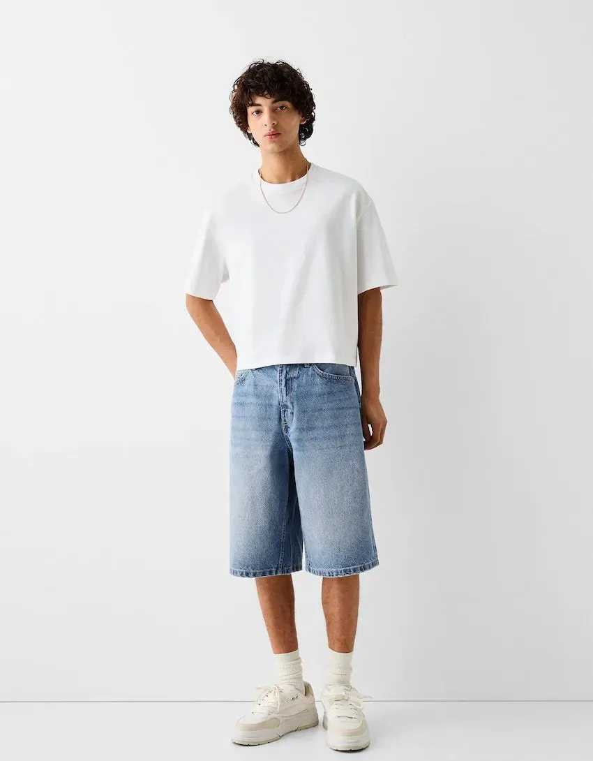 Baggy Fit Denim Jorts