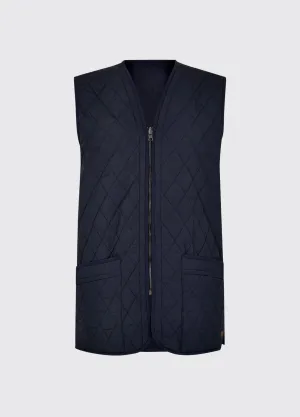 Ballygar Men's Quilted Vest - Navy