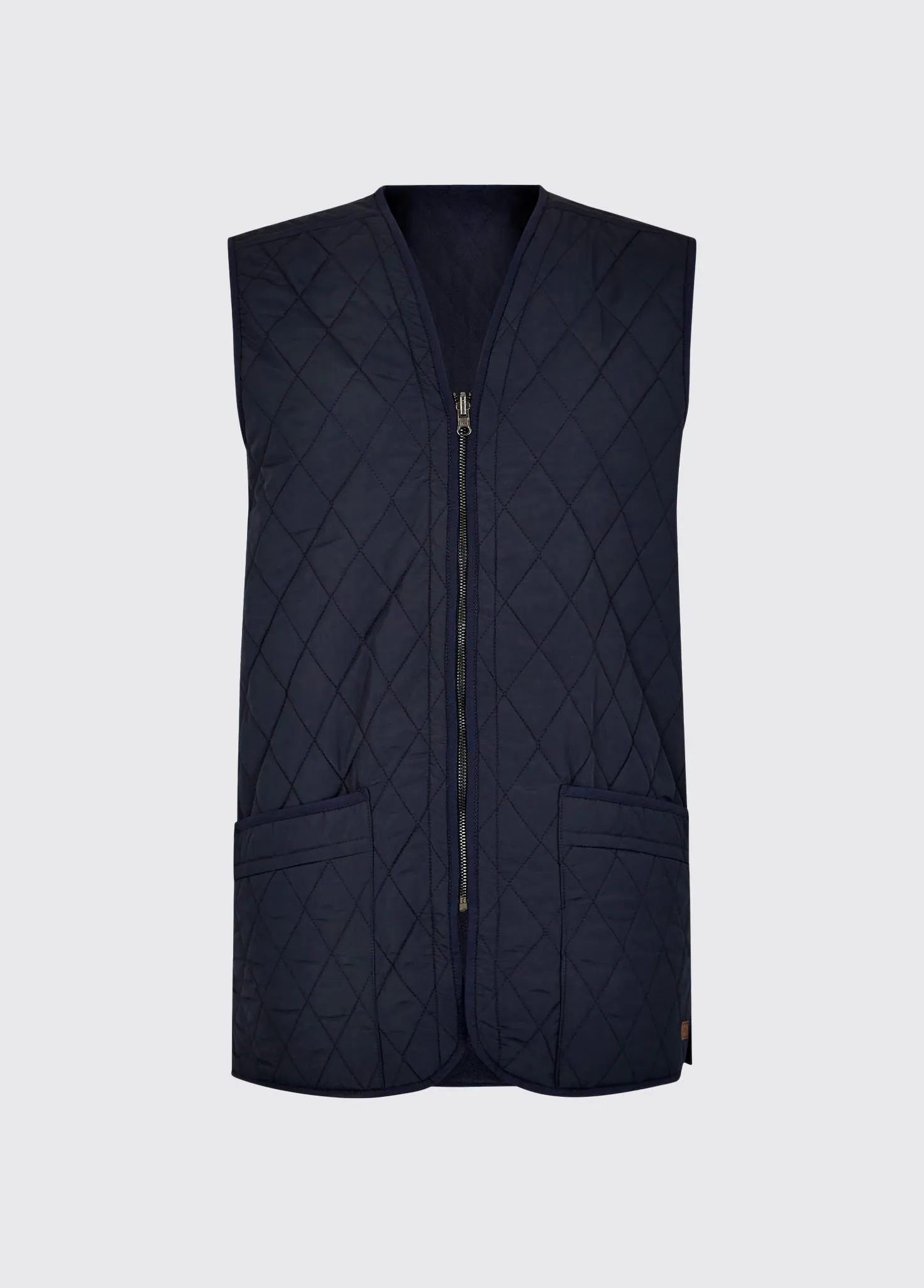 Ballygar Men's Quilted Vest - Navy