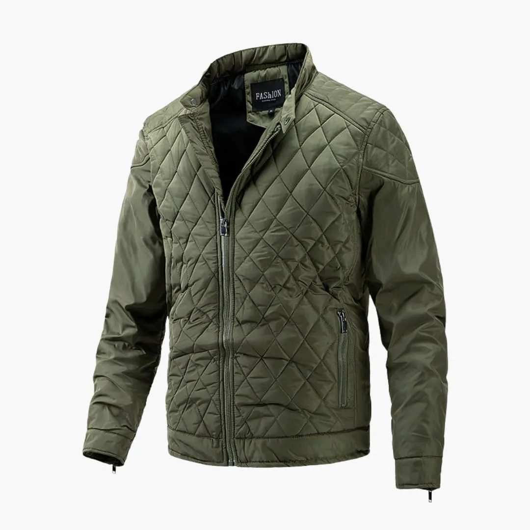 Bera - quilted zipped jacket