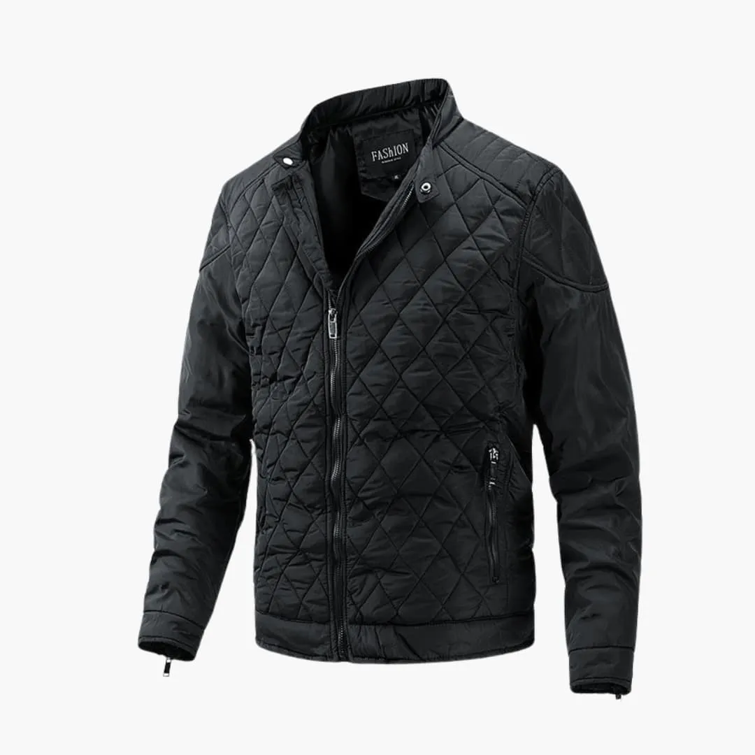 Bera - quilted zipped jacket