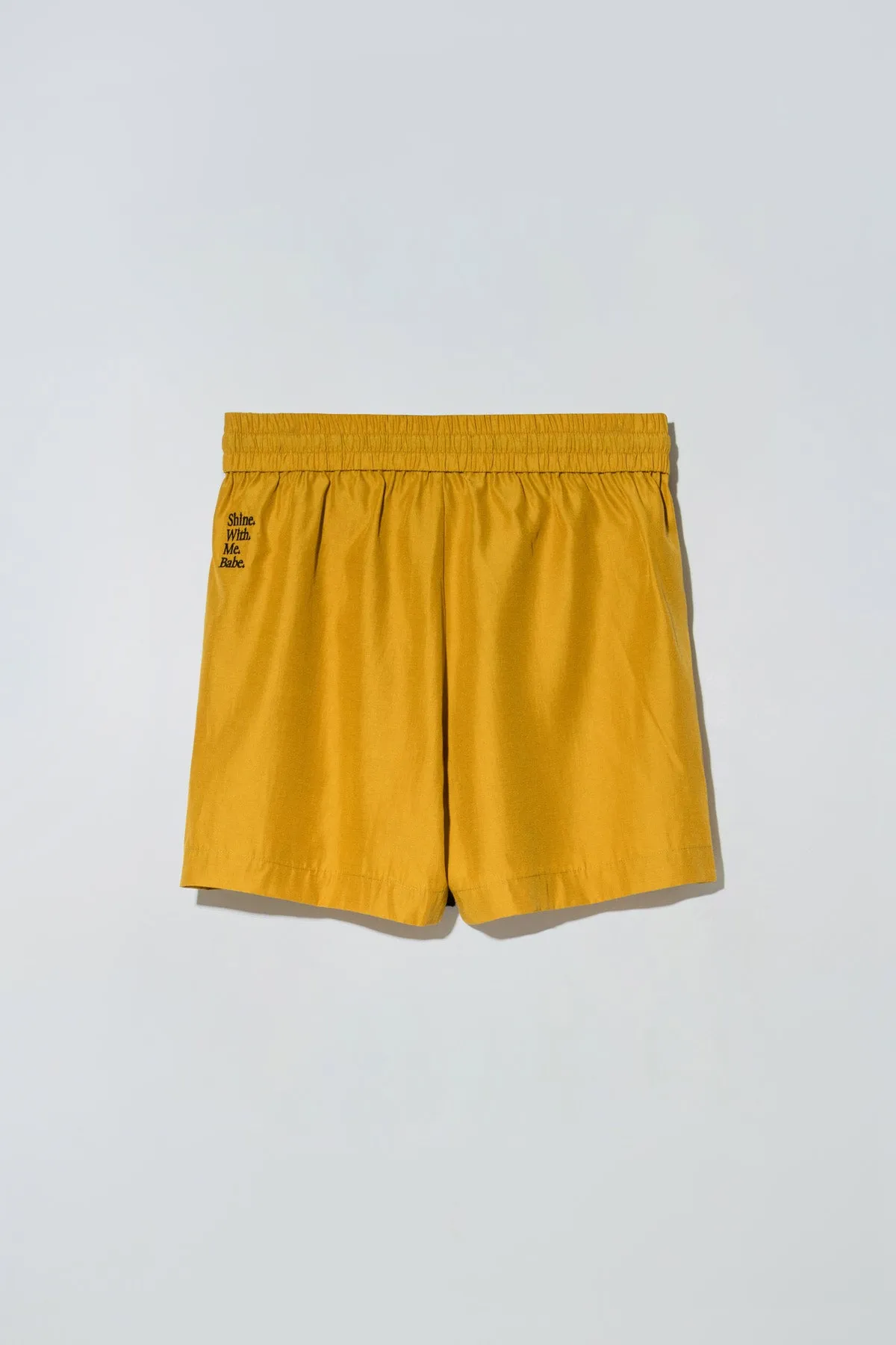Billie Shorts Mustard Yellow
