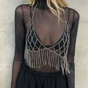 Body Chain Tank Top
