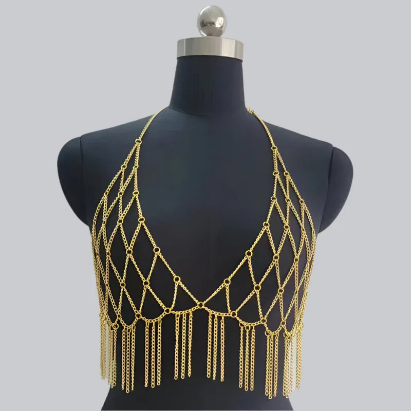 Body Chain Tank Top