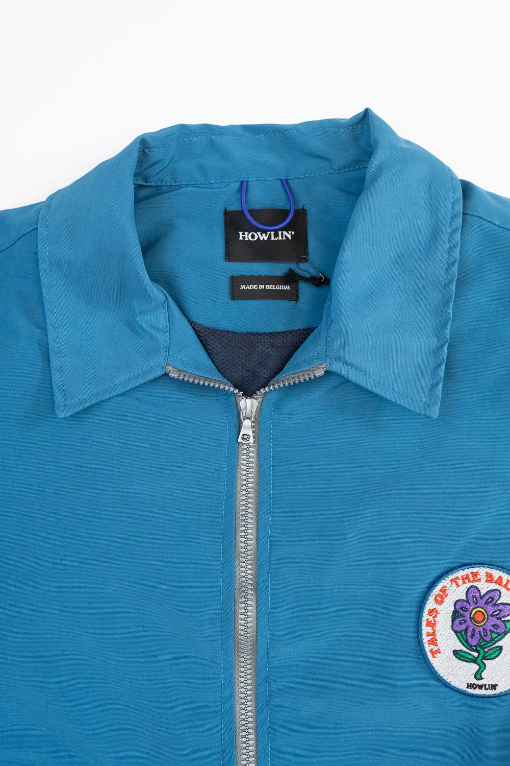 Boxy Swing Jacket - Tales Of The Balearic Age - Blue Water