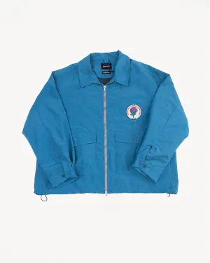 Boxy Swing Jacket - Tales Of The Balearic Age - Blue Water