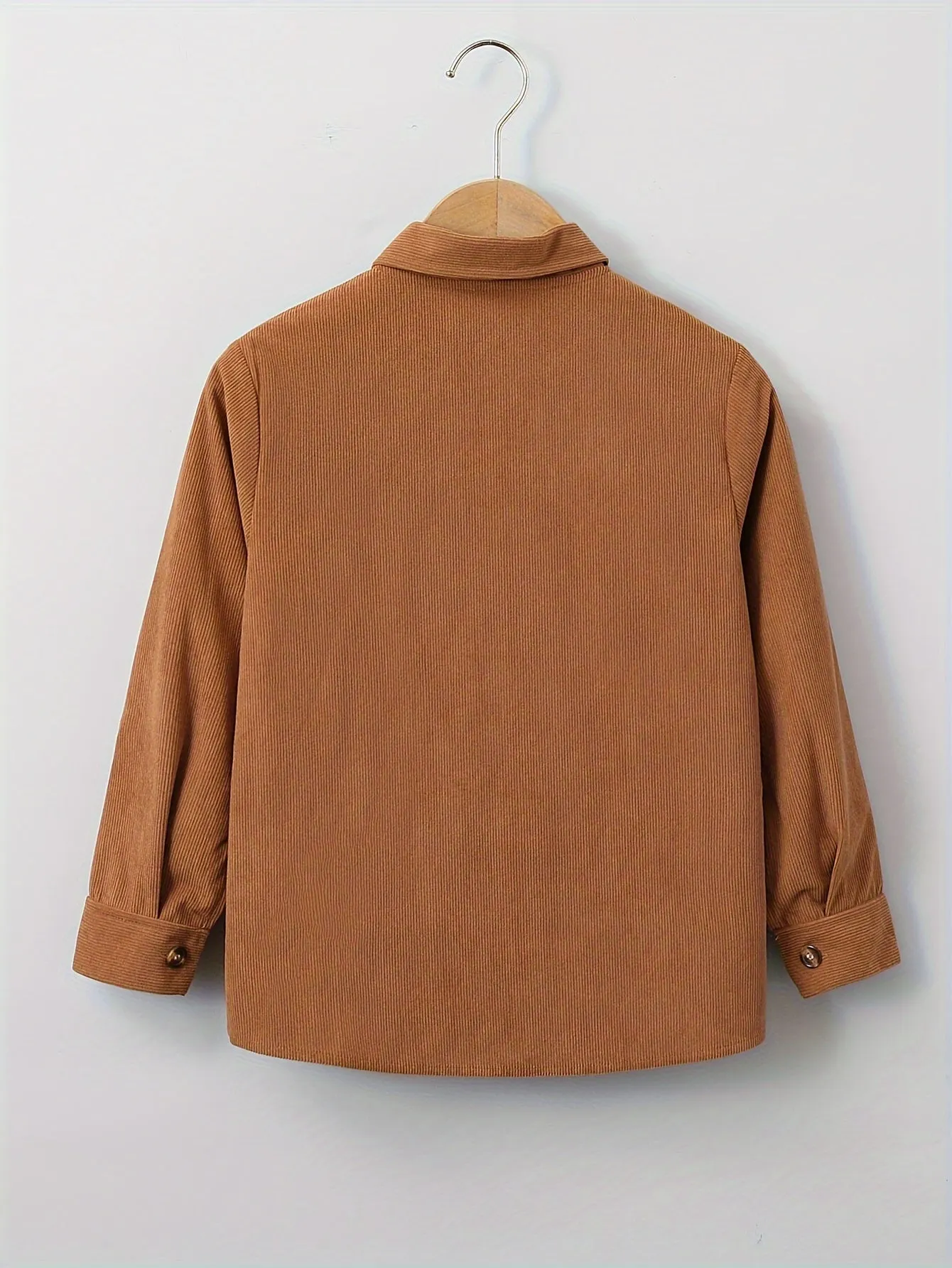 Boys Shirts, Long Sleeve Outwear Shirts Jacket, FS