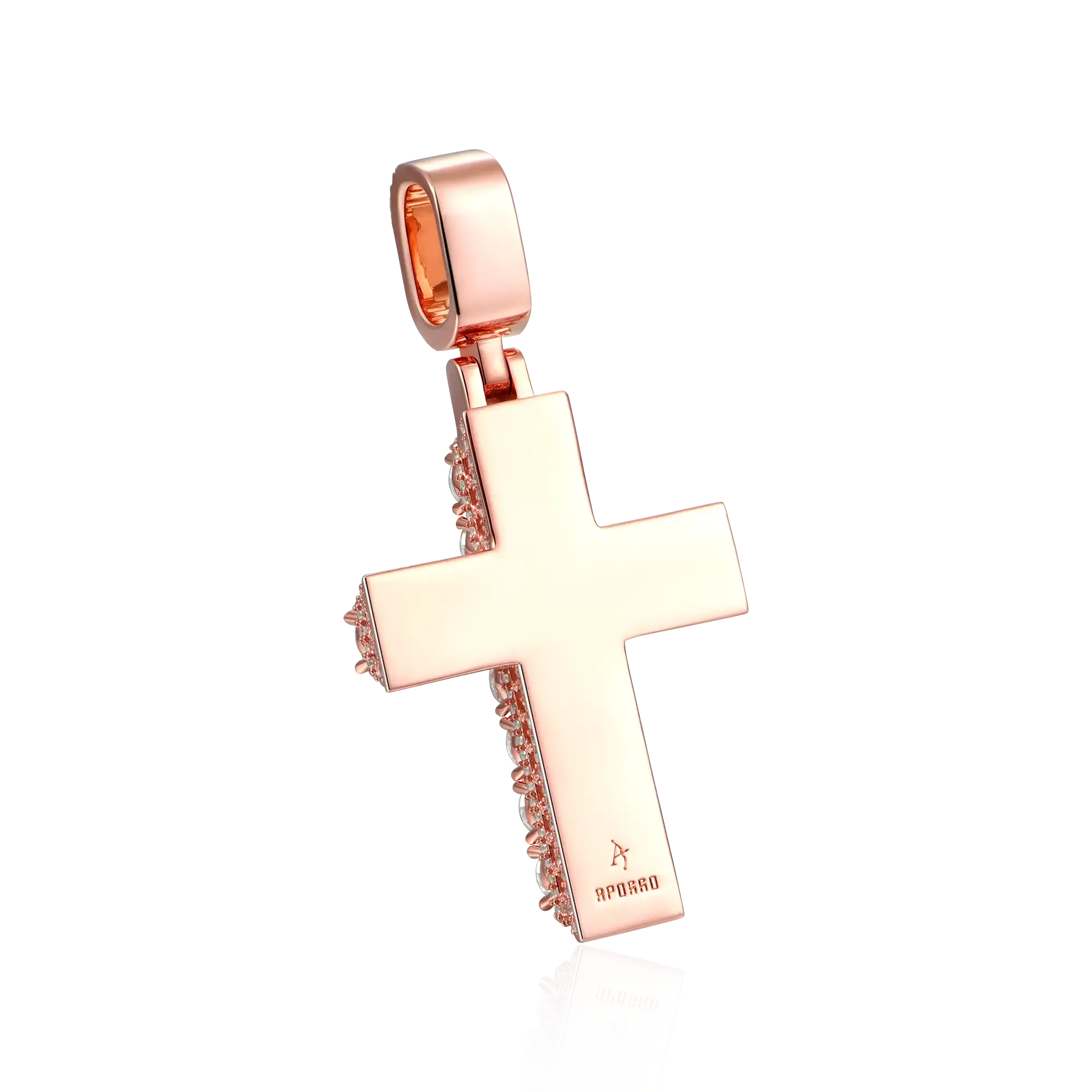 Brilliance Layered Cross Pendant