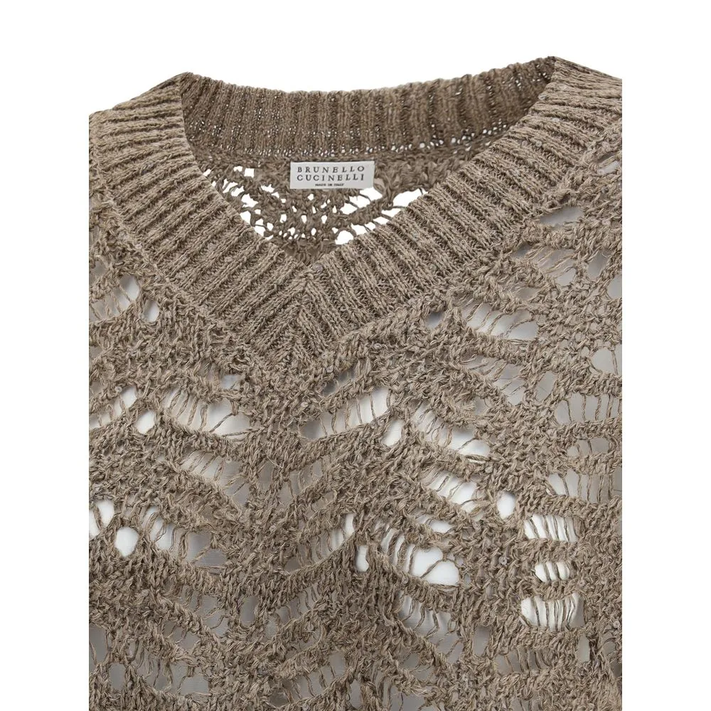 Brunello Cucinelli Linen Sweater