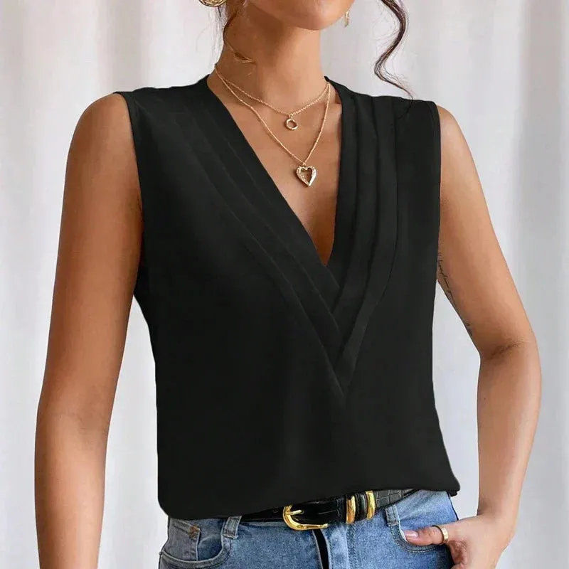 Bubba® | Elegant Sleeveless Blouse