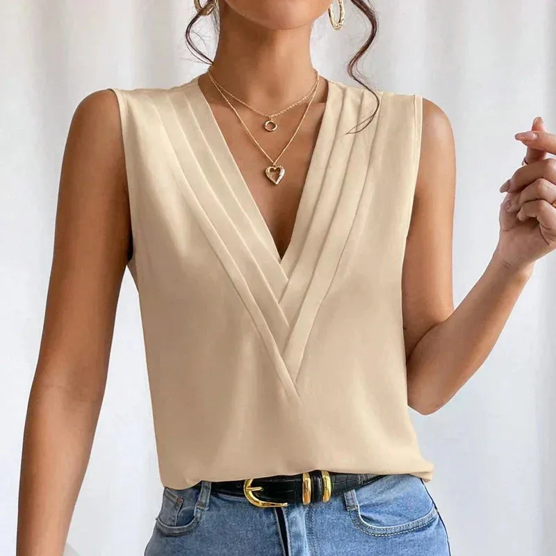 Bubba® | Elegant Sleeveless Blouse