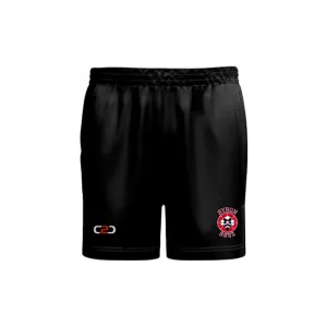 Byron Bay HP Split High Thigh SlimFit HP Shorts Black Youth/Mens