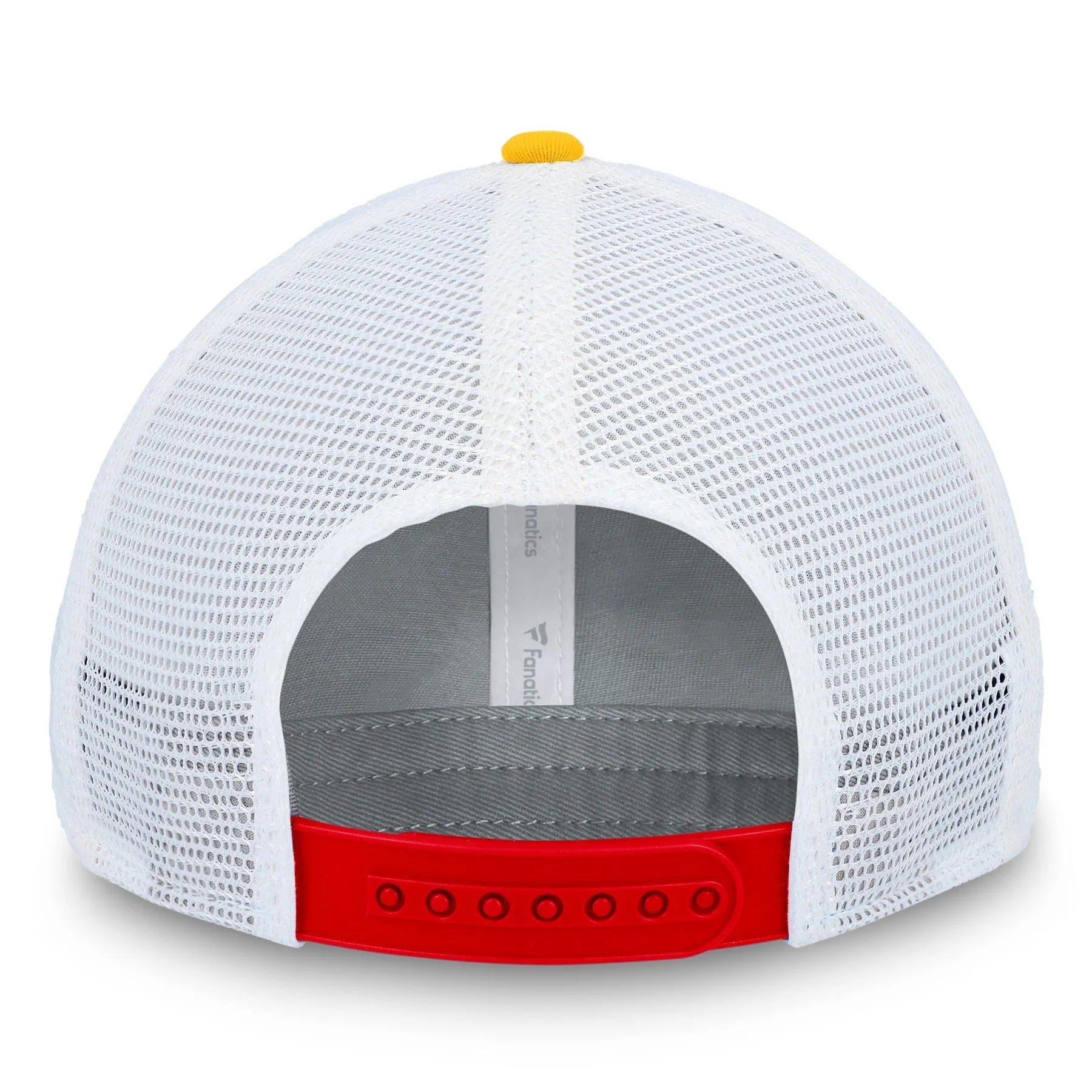 Calgary Flames Fanatics Iconic Gradient Structured Trucker Hat