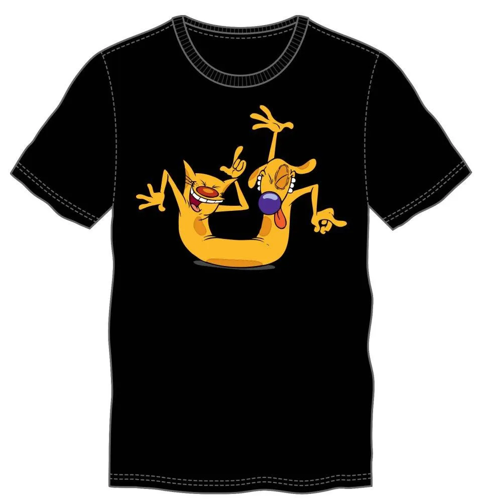 CatDog Laughing Friends Buddy T-Shirt