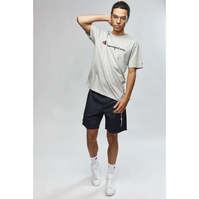 Champion Mens Script Short Sleeve Tee
