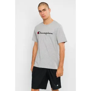 Champion Mens Script Short Sleeve Tee