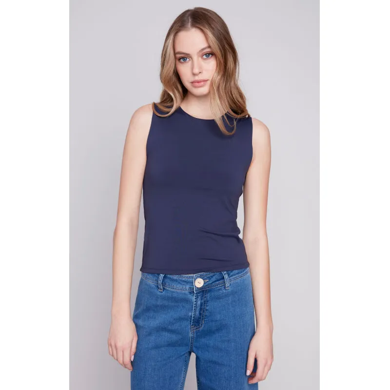 Charlie B Sleeveless RIB Top
