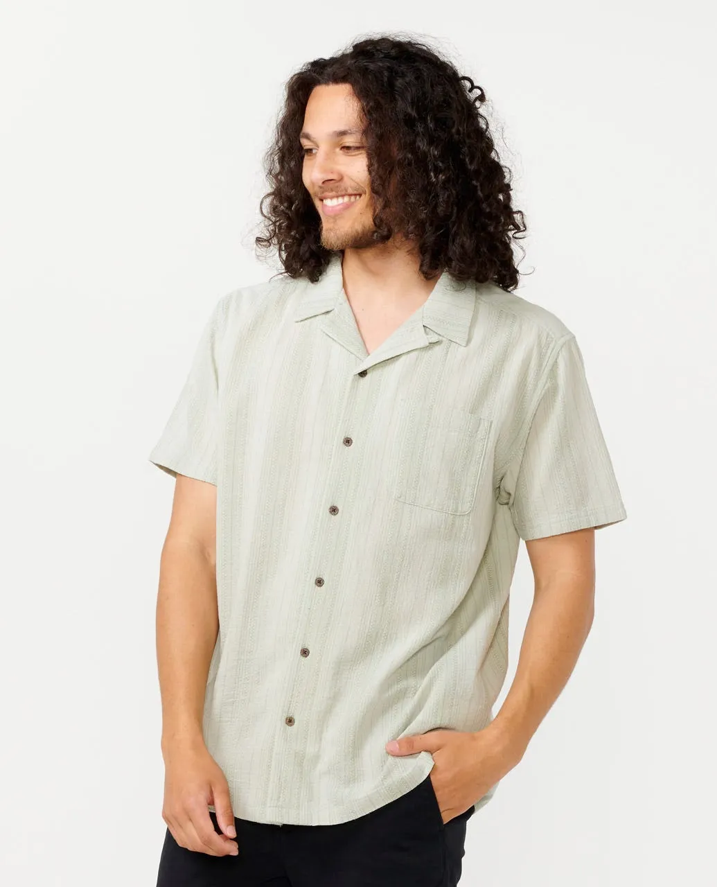 CHECK MATE S/S SHIRT - MINT
