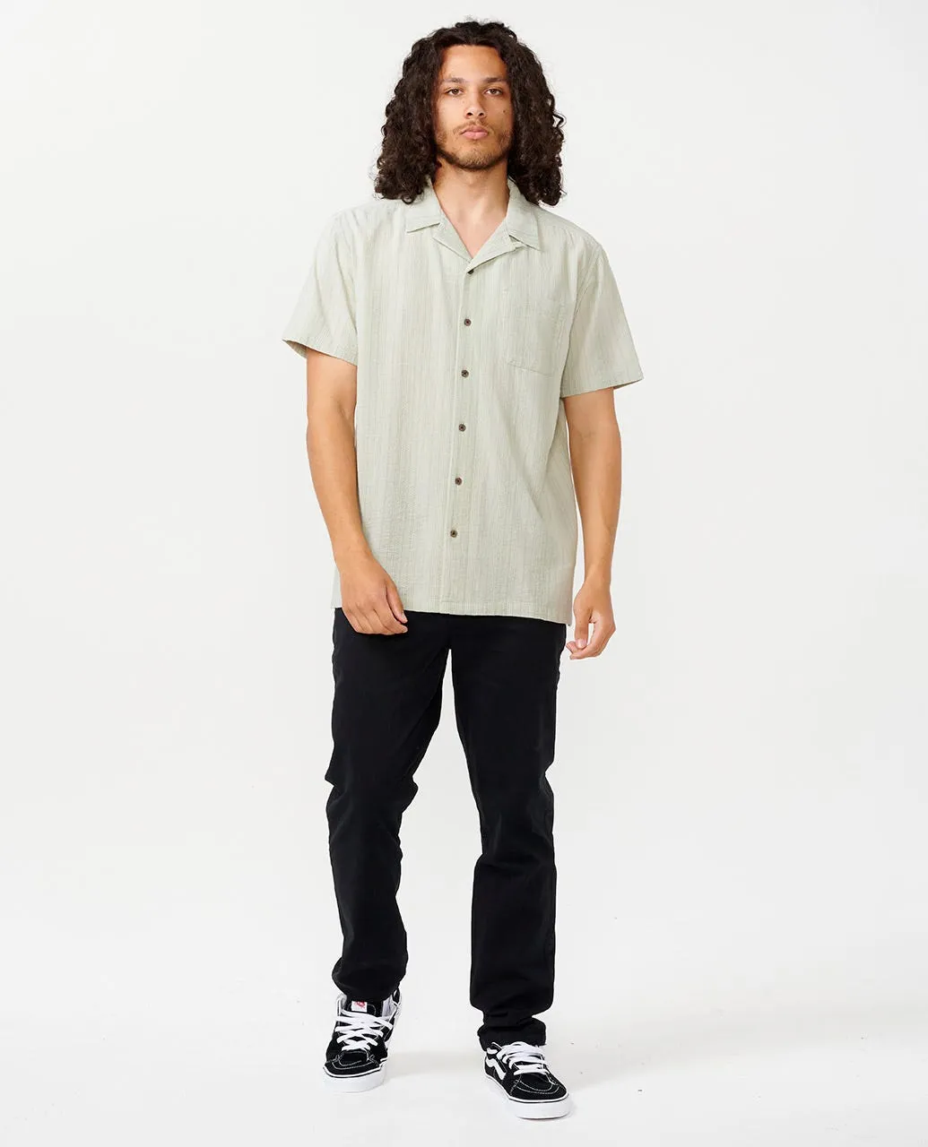CHECK MATE S/S SHIRT - MINT