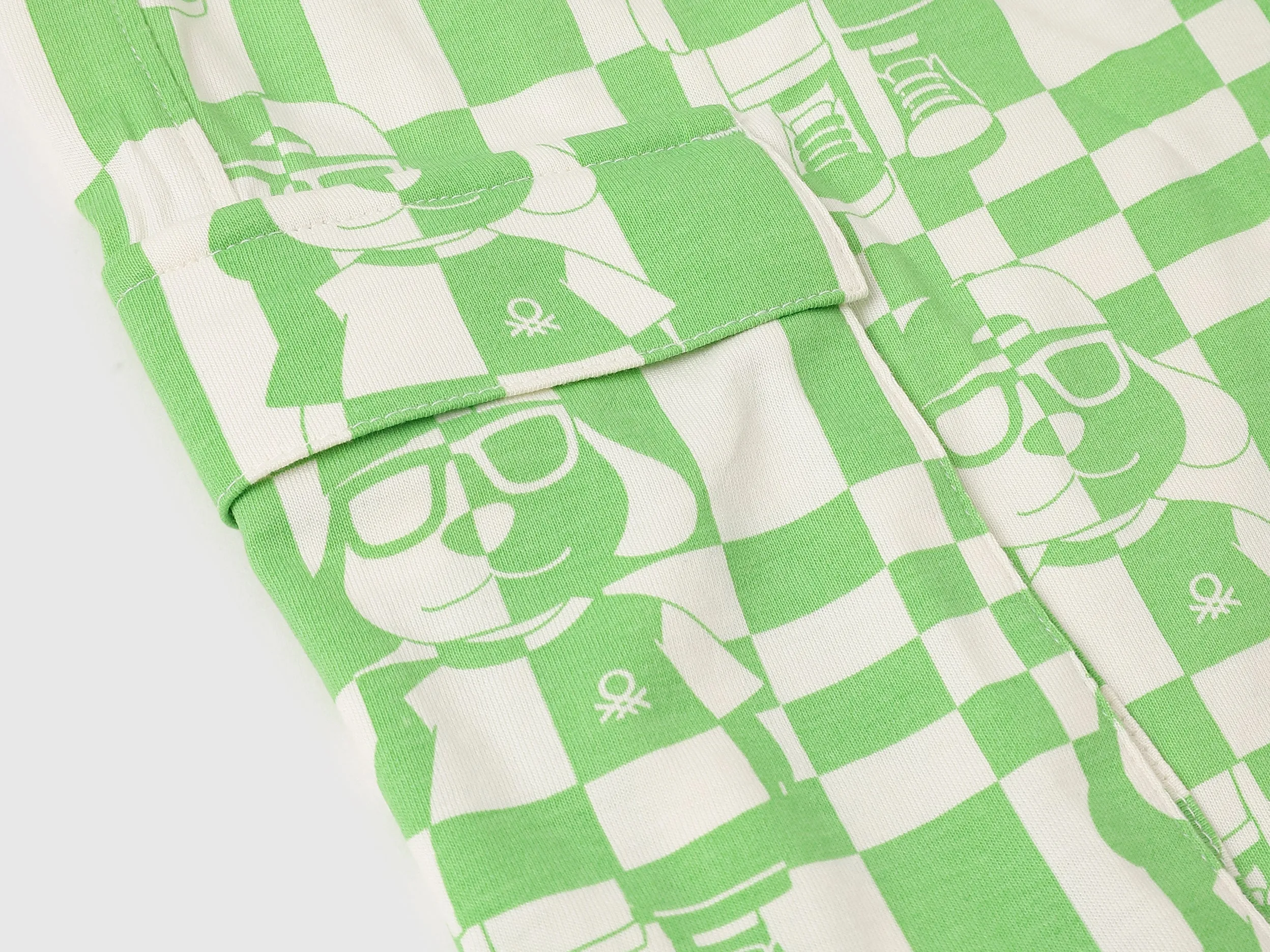 Checkered Regular Fit Shorts