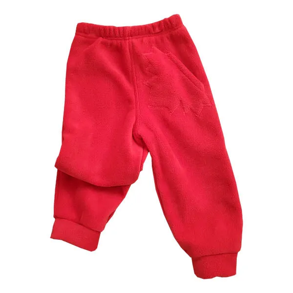 CHILD CANADA BOMBER JACKET SET RED